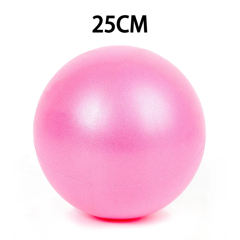 25CM New Yoga Pilates Ball Exercise Gymnastic Fitness Balance Gym Core Indoor Training Mini Balls Small Therapy Improves
