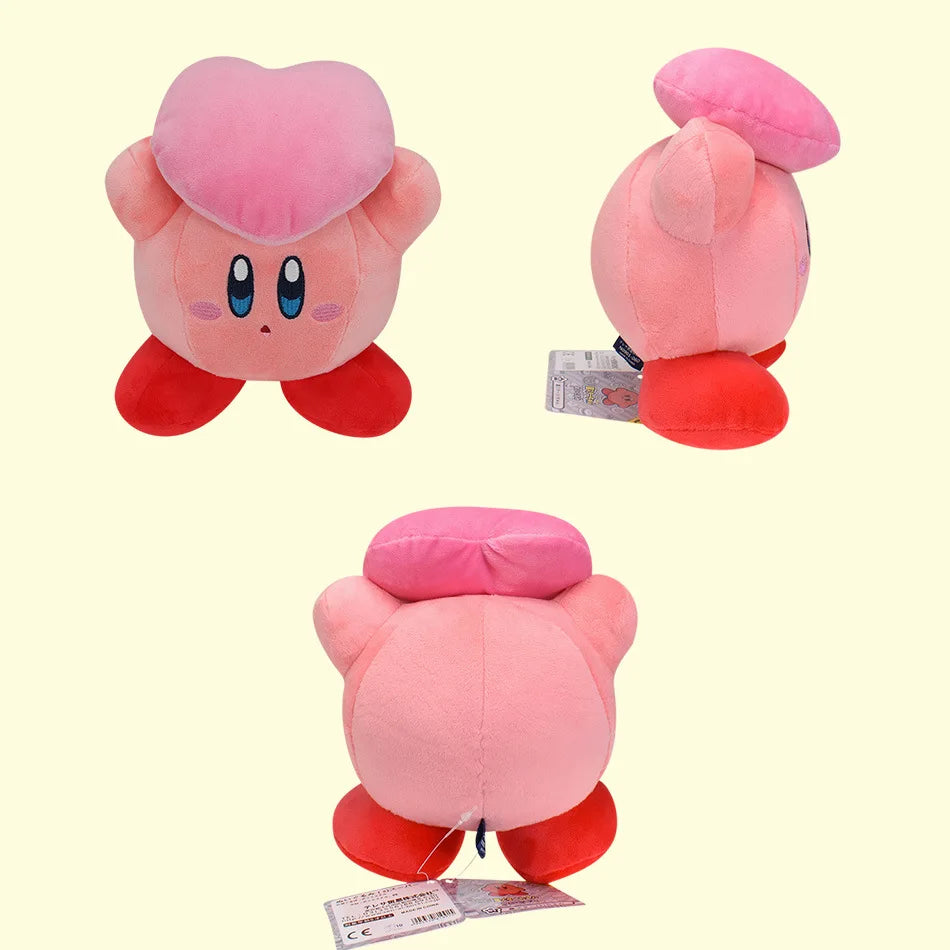 Star Kirby Plush Doll Anime Kirby Pink Heart Kirby Stuffed Peluche Toy Christmas Birthday Great Gift For Children