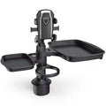 Car Cup Phone Holder Stand Mount Tray 360 Degree Rotation Table Slot Food Organized Adjustable Drink Accesories