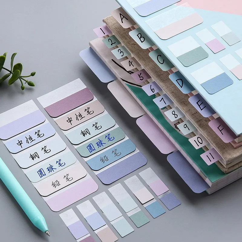 120Pcs Sticky Note Transparent Sticky Note Index Tabs Arrow Flags Sticky Note for Page Marker Planner Stickers Office School