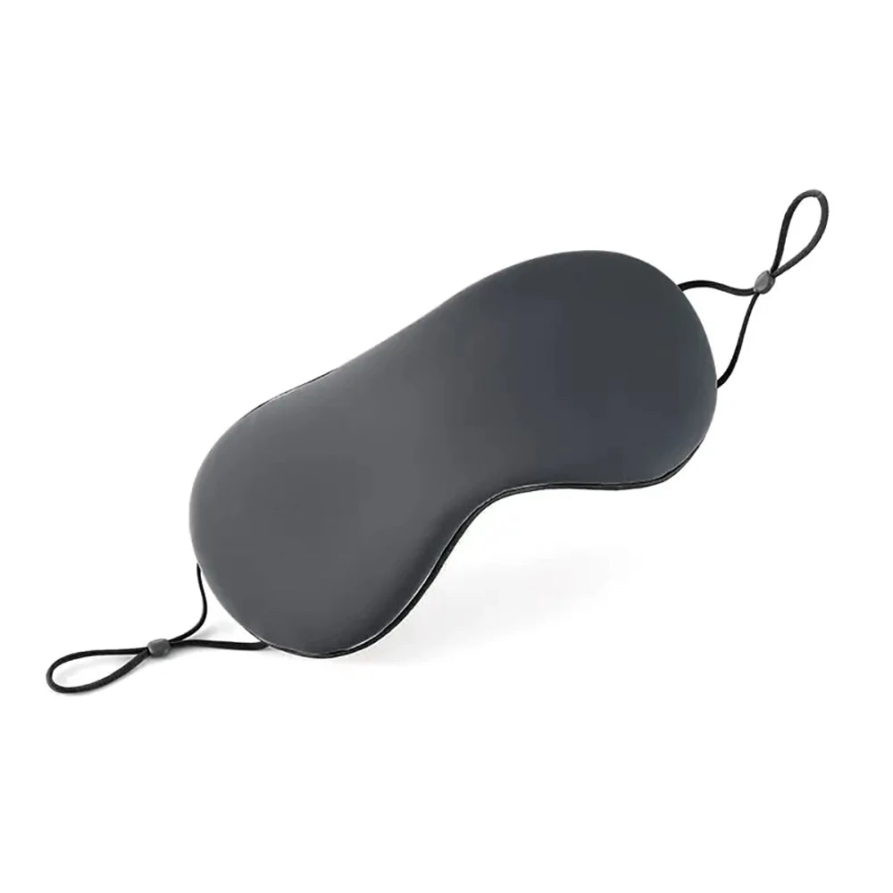 Dual Use Sleeping Mask Warm And Cold Ice Silk Adjustable Light Blocking Breathable Eye Cover Blindfold For Travel Night Sleep