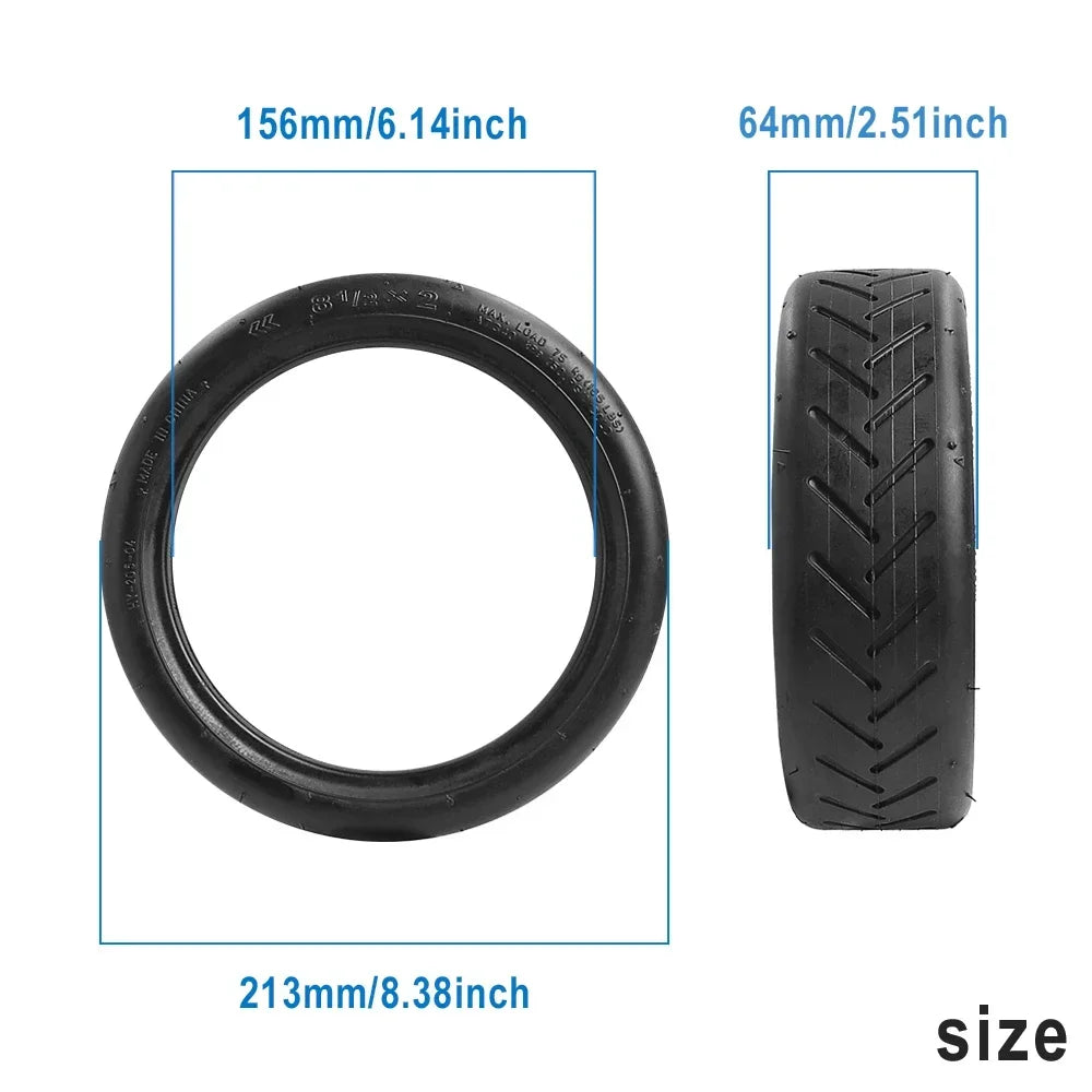 Upgraded New 8.5*2 Inch Thicken Inner Tube for Xiaomi M365 Pro S1 Mi 3 Electric Scooter Thick Wheel Tyre Replacement Camera
