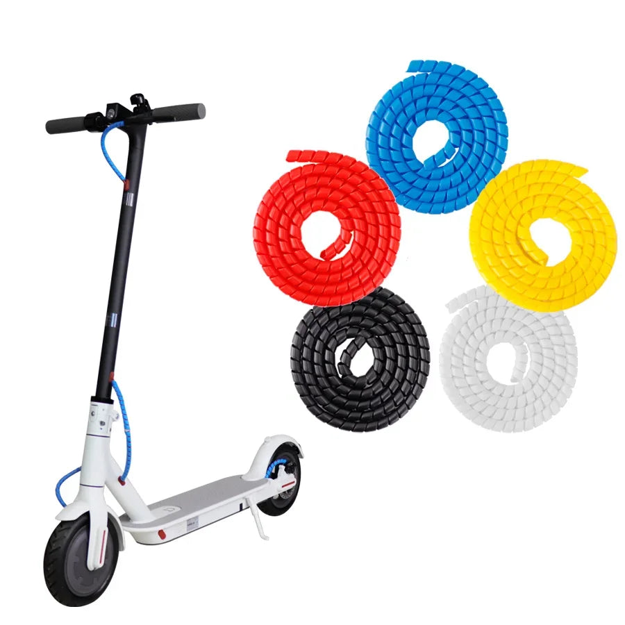 1M Protector Line Tube Organizer Line Winding Tubes For Ninebot Max G30 For Xiaomi M365 Pro Electric Scooter Accessories