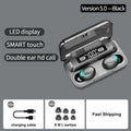 New Bluetooth Headphones 9D Stereo High Bass Sport Earphones Handfree Touch Control Tws Wireless Earbuds Waterproof Headset