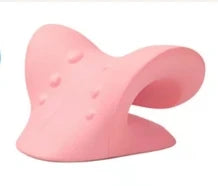 Neck Shoulder Stretcher Relaxer Cervical Chiropractic Traction Device Massage Pillow for Pain Relief Cervical Spine Alignment