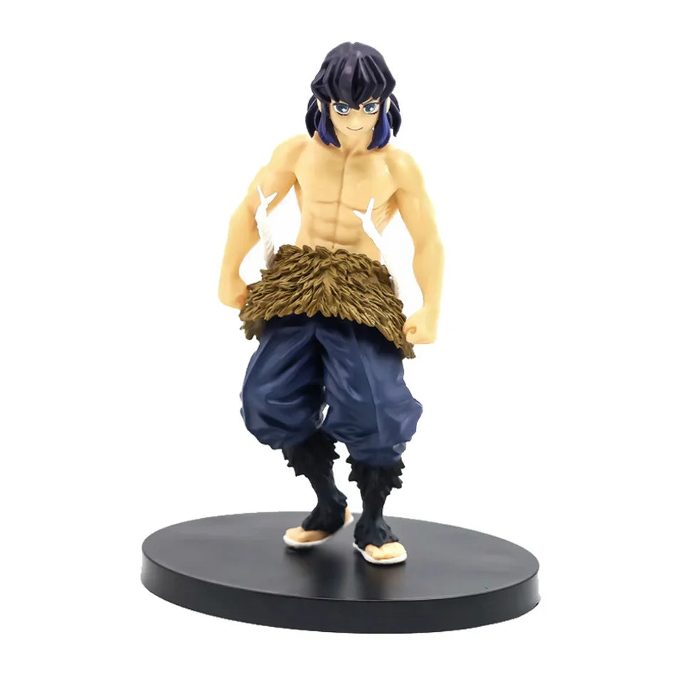 Anime Demon Slayer Kimetsu no Yaiba Figure Kamado Tanjirou Action Figure Agatsuma Zenitsu Nezuko Warrior PVC Model Toys