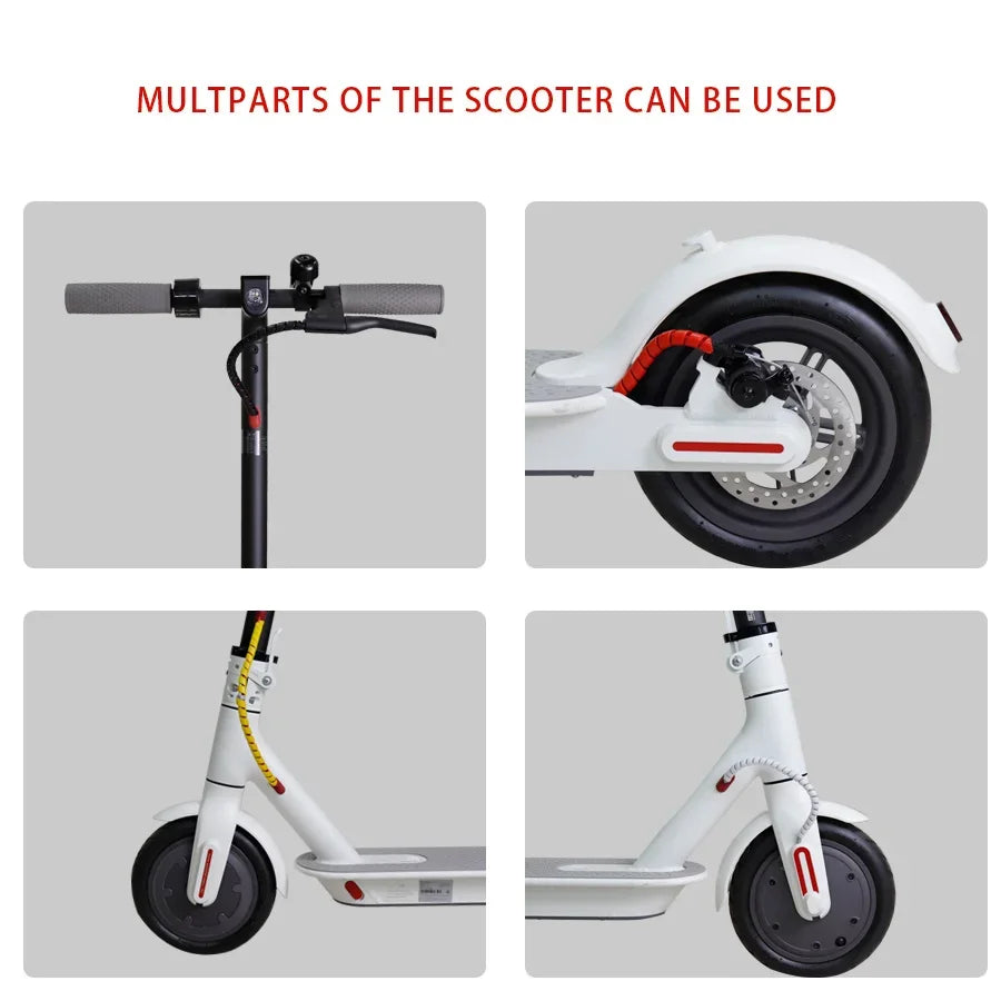 1M Protector Line Tube Organizer Line Winding Tubes For Ninebot Max G30 For Xiaomi M365 Pro Electric Scooter Accessories