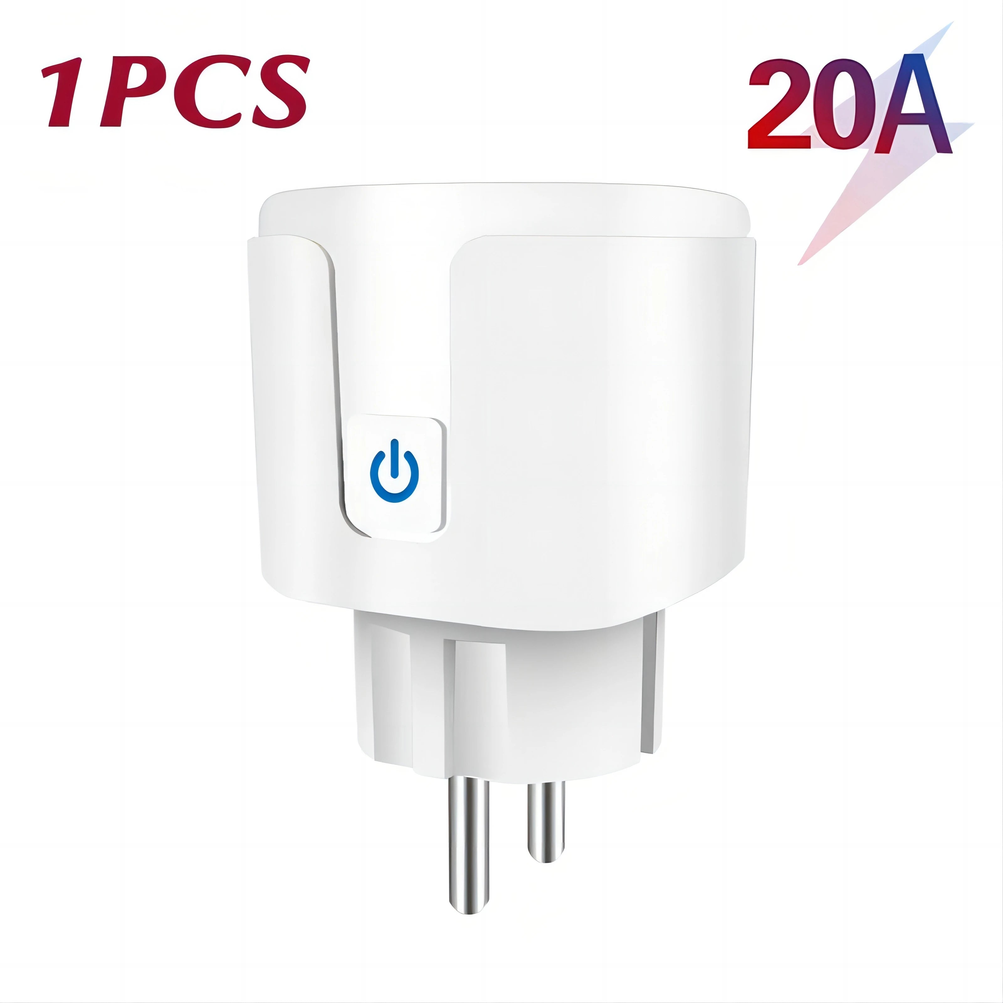 Tuya Smart Socket EU16A/20A Wifi Smart Plug With Power Monitoring Smart Life APP Remote Control Support Google Assistant Alexa