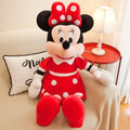 Disney 35/50cm Mickey Mouse Plush Toys Kawaii Anime Mickey Minnie Stuffed Plushies Models Decoration Doll for Kids Birthday Gift