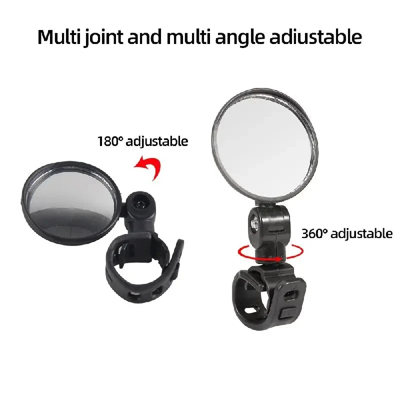 1PC Bicycle Rearview Mirror Electric Scooter Rear View Mirror For Xiaomi Scooter Back Mirror Rearview for Ninebot Bike Accessory