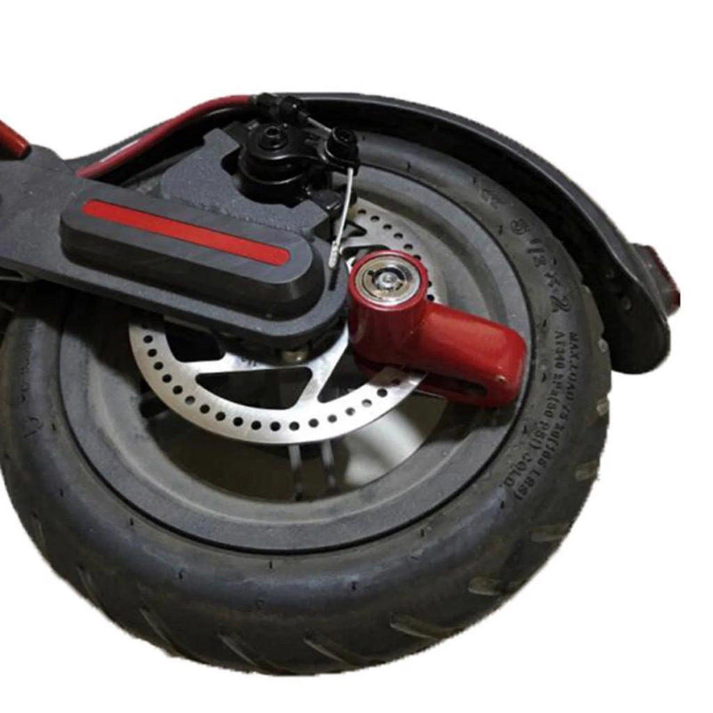 Antitheft Steel Wire Lock Disc Brakes Wheel Locker Replacement for Xiaomi Mijia M365 Electric Scooter