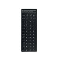 Keyboard Letters Replacement Sticker English/Korean/Spanish/Italiano/Language for Computer Laptop Notebook Desktop