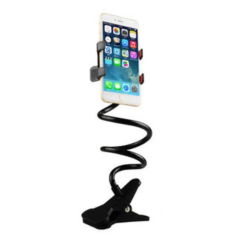 Adjustable Long Arm Phone Stand | Universal Bedside Desk Mount Holder | Fits for iPhone Samsung Xiaomi Huawei All Models