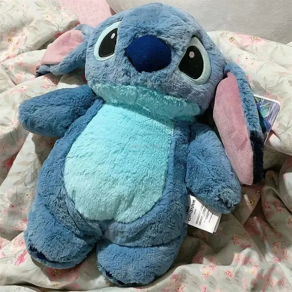 Anime Hobby Stitch Winter Extra Large Plush Hot Water Bottle Women's Home Water Filling Hand Warmer Gift for Girlfriend