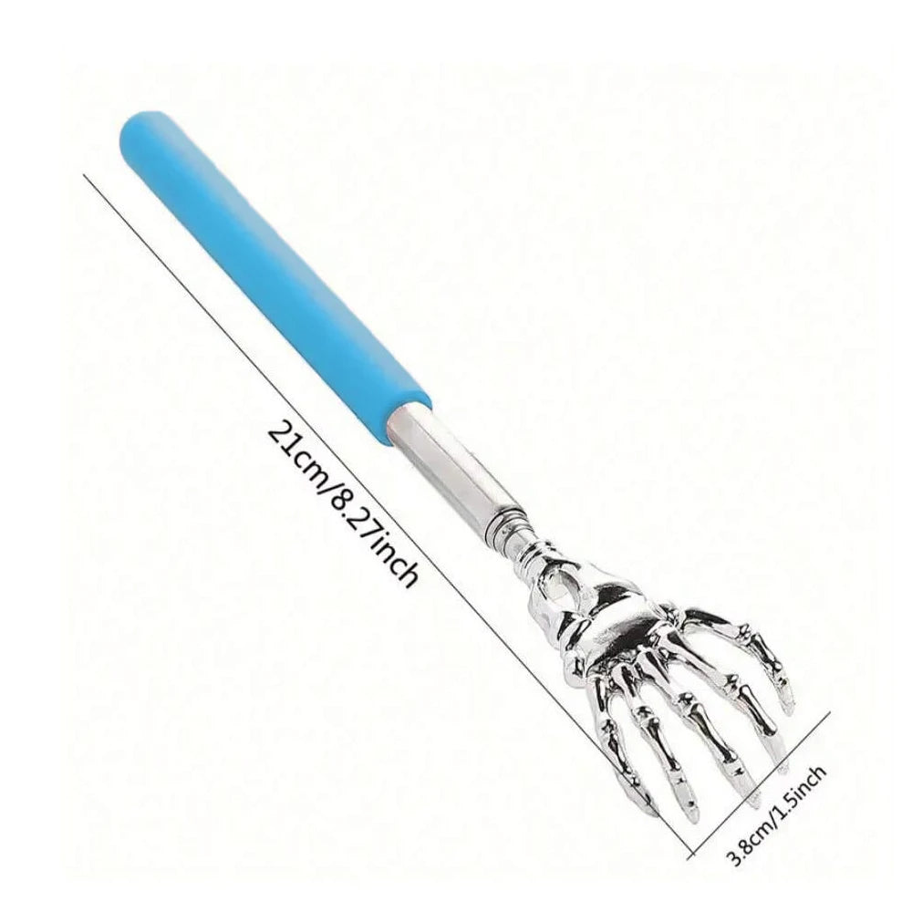 Stainless Steel Back Scratcher Telescopic Scratching Massager Extendable Itch Old Man Happy Health Products Hackle Handicrafts