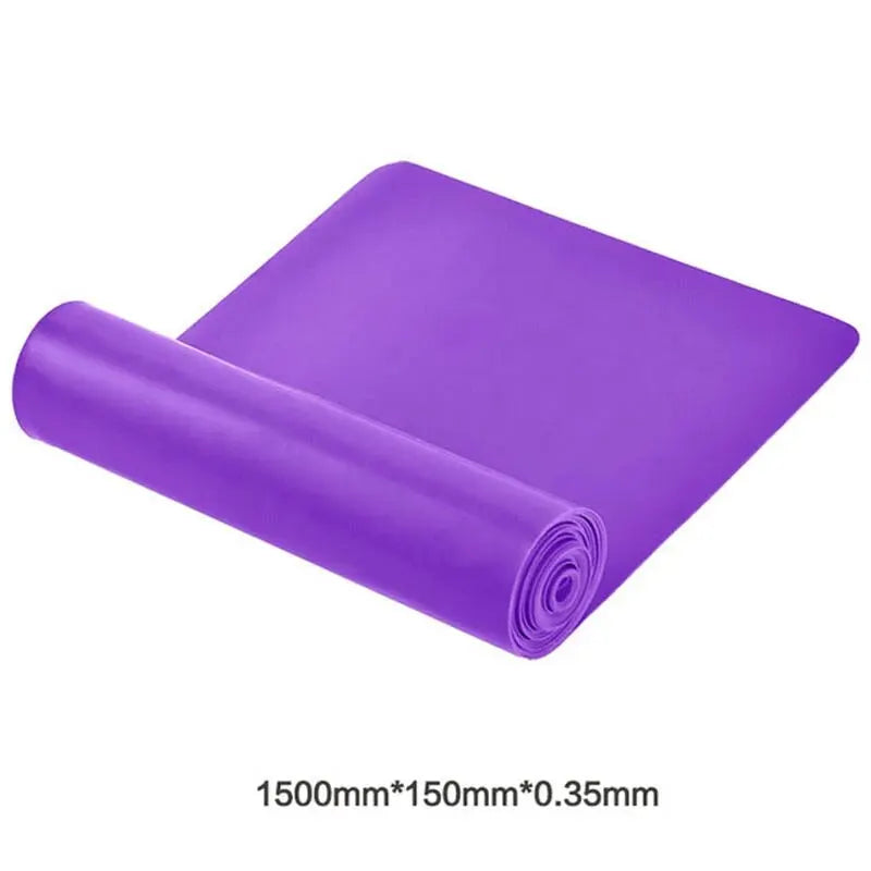 Long Training Stretch Bands Yoga Pilates Resistance Band for Physical Lower Body home Strength Elastic Exercise Bands