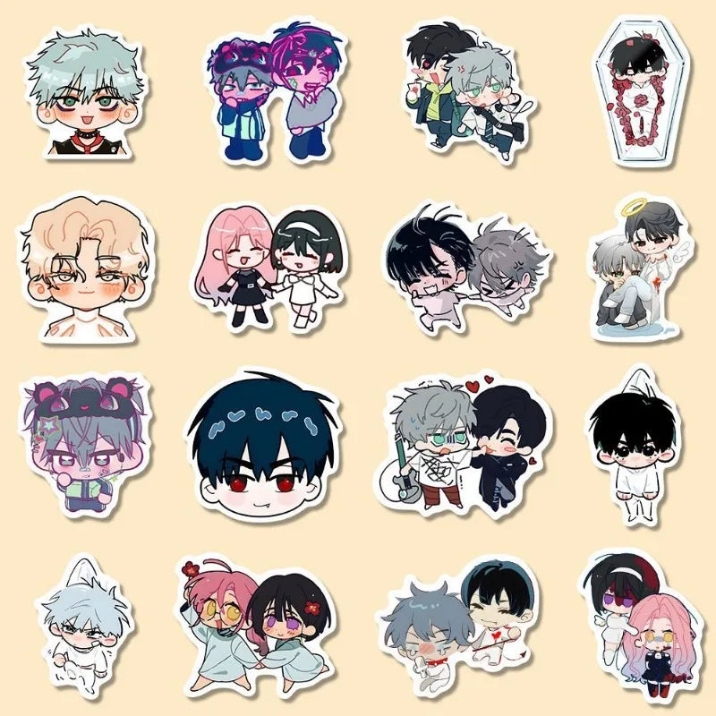 Alien Stage Anime Stickers Ivan Till Kawaii  Sticker Childrens Stationery Student Message Collection Gift Waterproof Diy Laptop