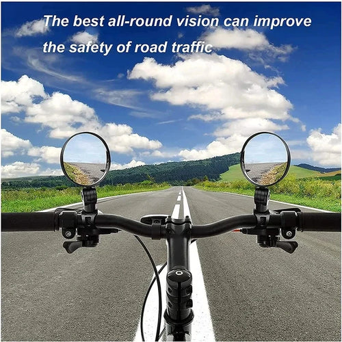 1PC Bicycle Rearview Mirror Electric Scooter Rear View Mirror For Xiaomi Scooter Back Mirror Rearview for Ninebot Bike Accessory