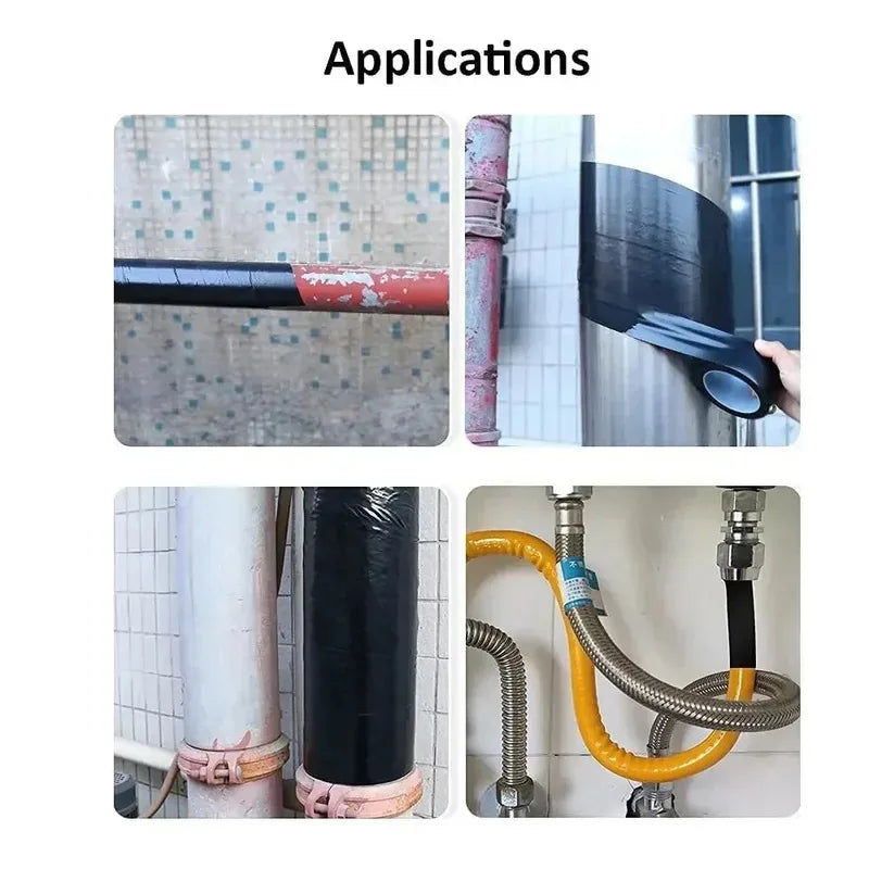 High-Viscosity Waterproof Repair Tape – Leak-Proof Patch for Leather Sofa & Furniture, Customizable Cutting
