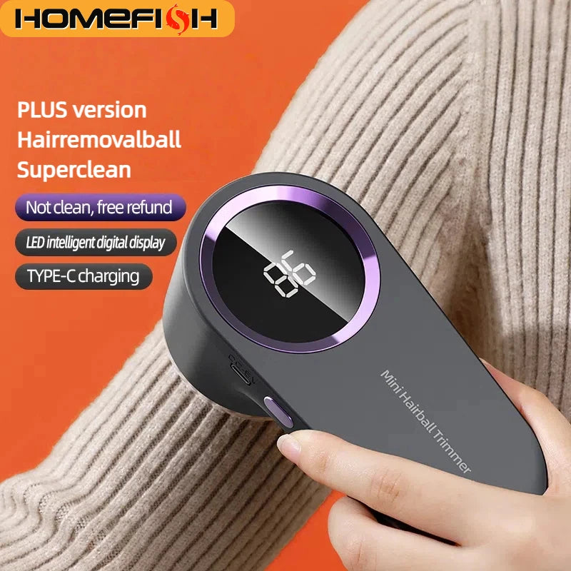 Lint Remover USB Charging Electric Pellet Machine Hair Ball Lint Trimmer Portable Electric Clothes Lint Machine High-speed Moto