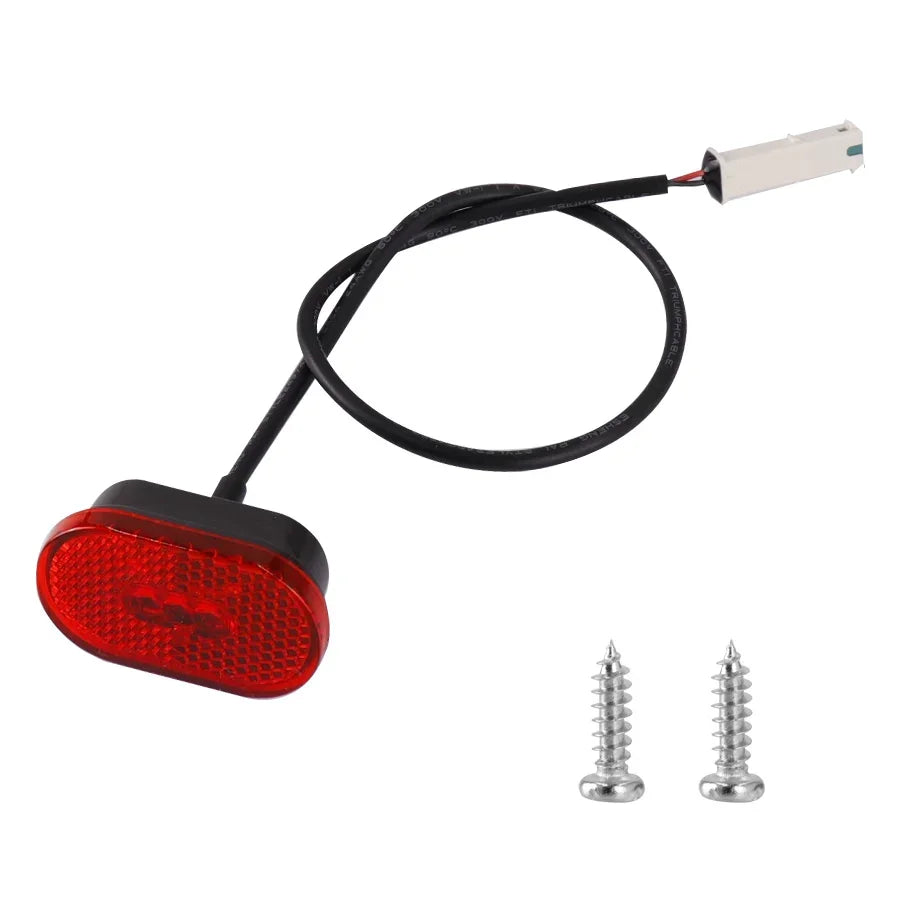 Upgraded Electric Scooter Rear Mudguard Fender Brake Taillight Parts for Xiaomi M365 Pro 2 1S  Replacement Accessories
