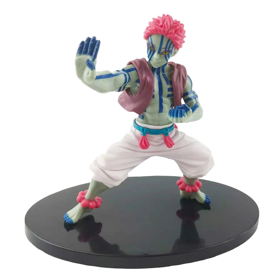 Demon Slayer Anime Action Figure - Kamado Tanjirou with Agatsuma Zenitsu And Nezuko PVC Model Toys Kimetsu No Yaiba Warriors