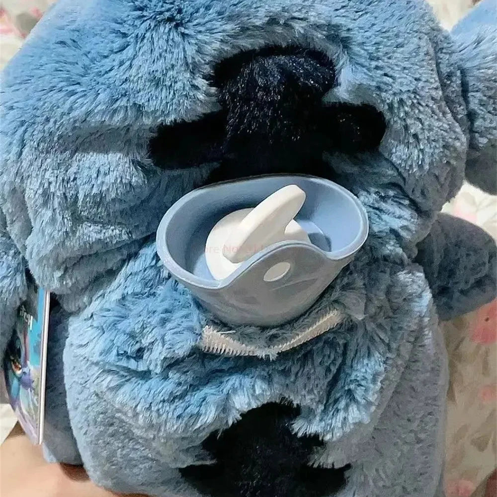 Anime Hobby Stitch Winter Extra Large Plush Hot Water Bottle Women's Home Water Filling Hand Warmer Gift for Girlfriend