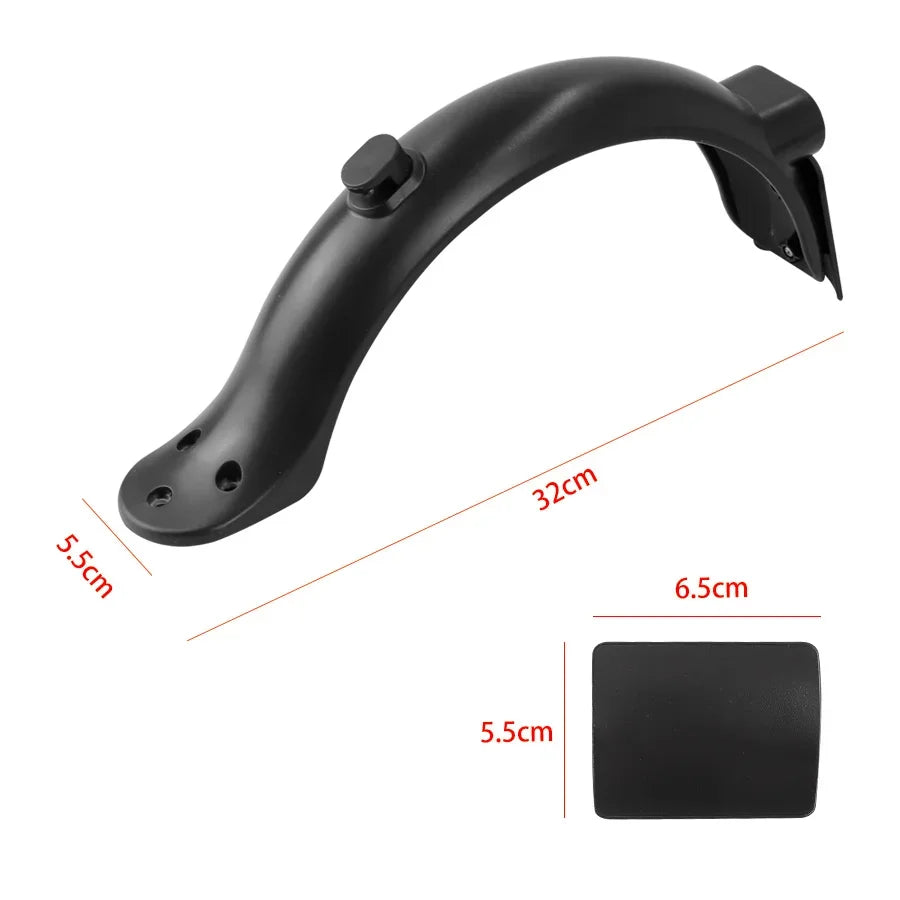 Upgraded Electric Scooter Rear Mudguard Fender Brake Taillight Parts for Xiaomi M365 Pro 2 1S  Replacement Accessories