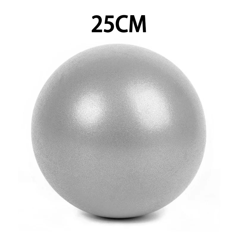 25CM New Yoga Pilates Ball Exercise Gymnastic Fitness Balance Gym Core Indoor Training Mini Balls Small Therapy Improves