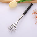 Stainless Steel Telescopic Back Scratcher Portable Extendable Scratcher Back Massager Tool Promote Blood Circulation Relax