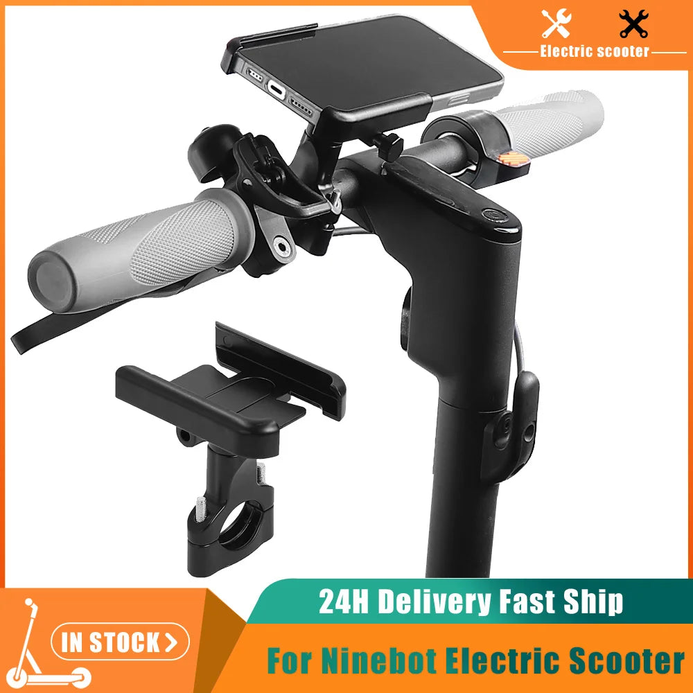Electric Scooter 360 Degree Phone Holder For Xiaomi M365 Pro Pro2 Mi3 Mi4 Mi3 for Ninebot Handlebar Phone Holder Stand Mount