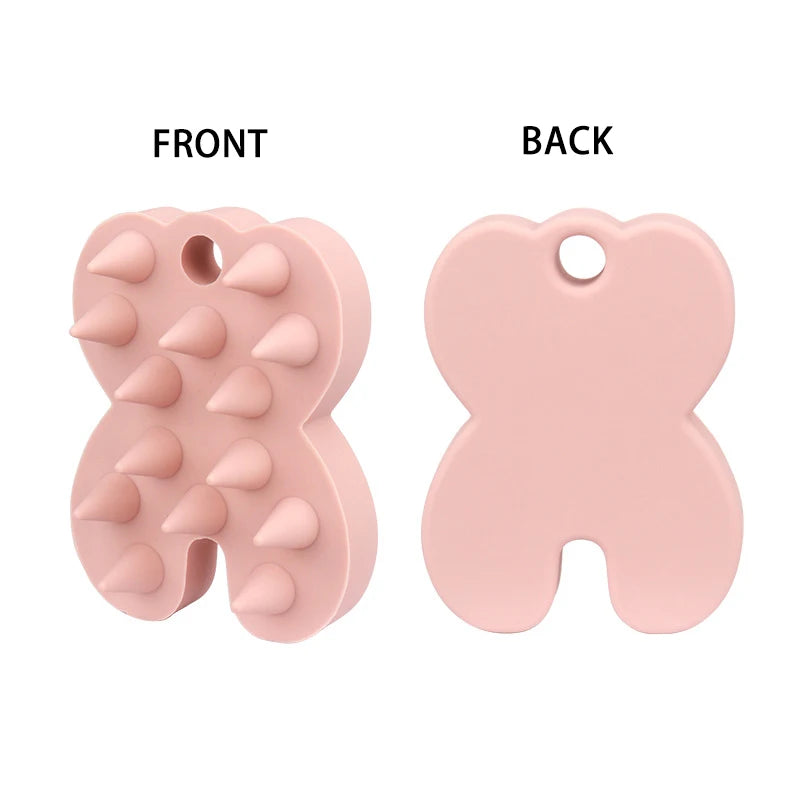 Silicone Head Scalp Massage Comb Hair Washing Brush Soft Scalp Massager for Hair Growth Shampoo Brush Shower Comb Hair Care