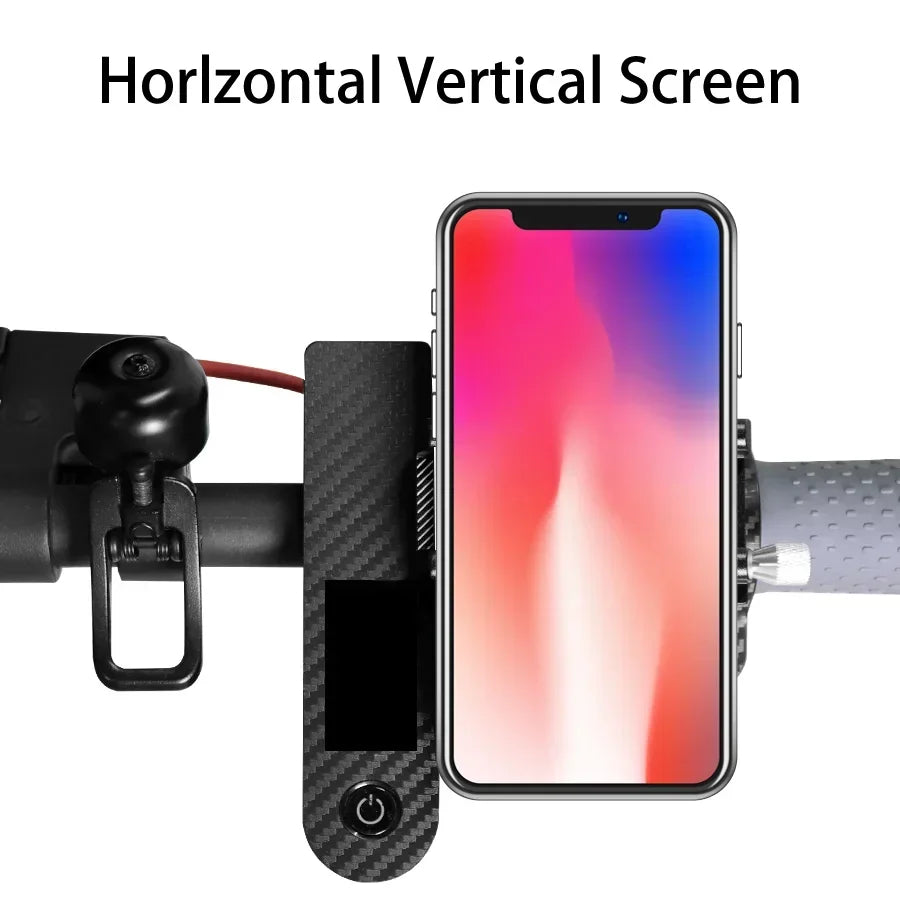 For Xiaomi M365 Pro Pro2 1S Electric Scooter Bike Bracket Scooter Bracket Phone Holder Aluminum Mobile Anti-slip Phone Holder