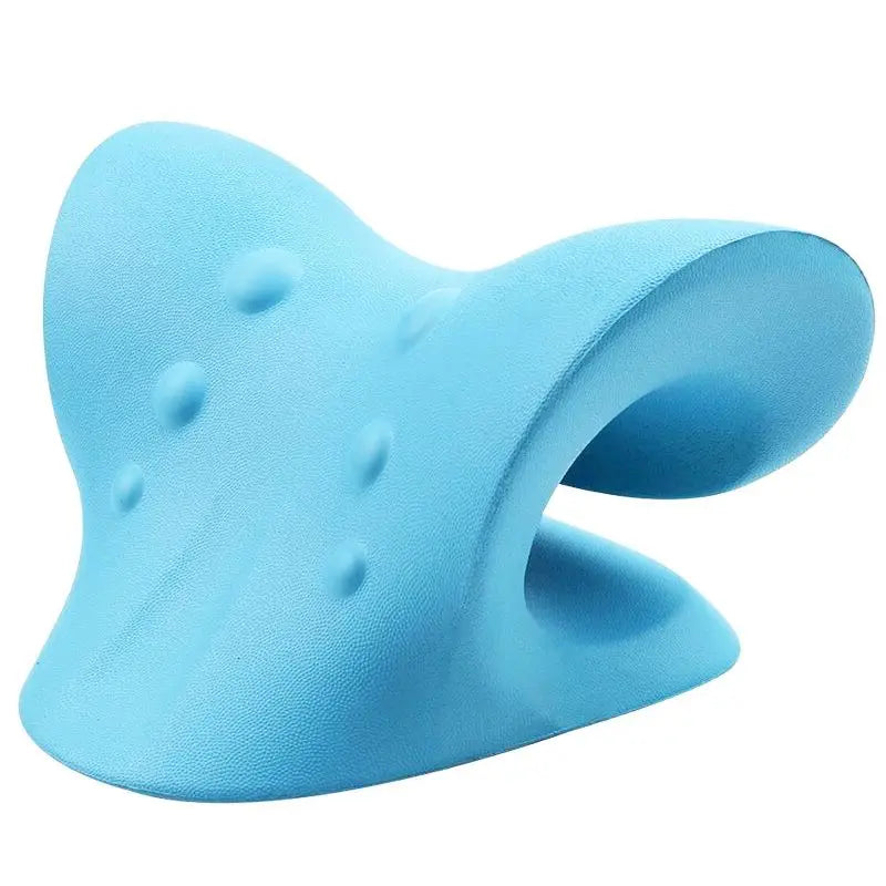 Neck Shoulder Stretcher Relaxer Cervical Chiropractic Traction Device Massage Pillow for Pain Relief Cervical Spine Alignment
