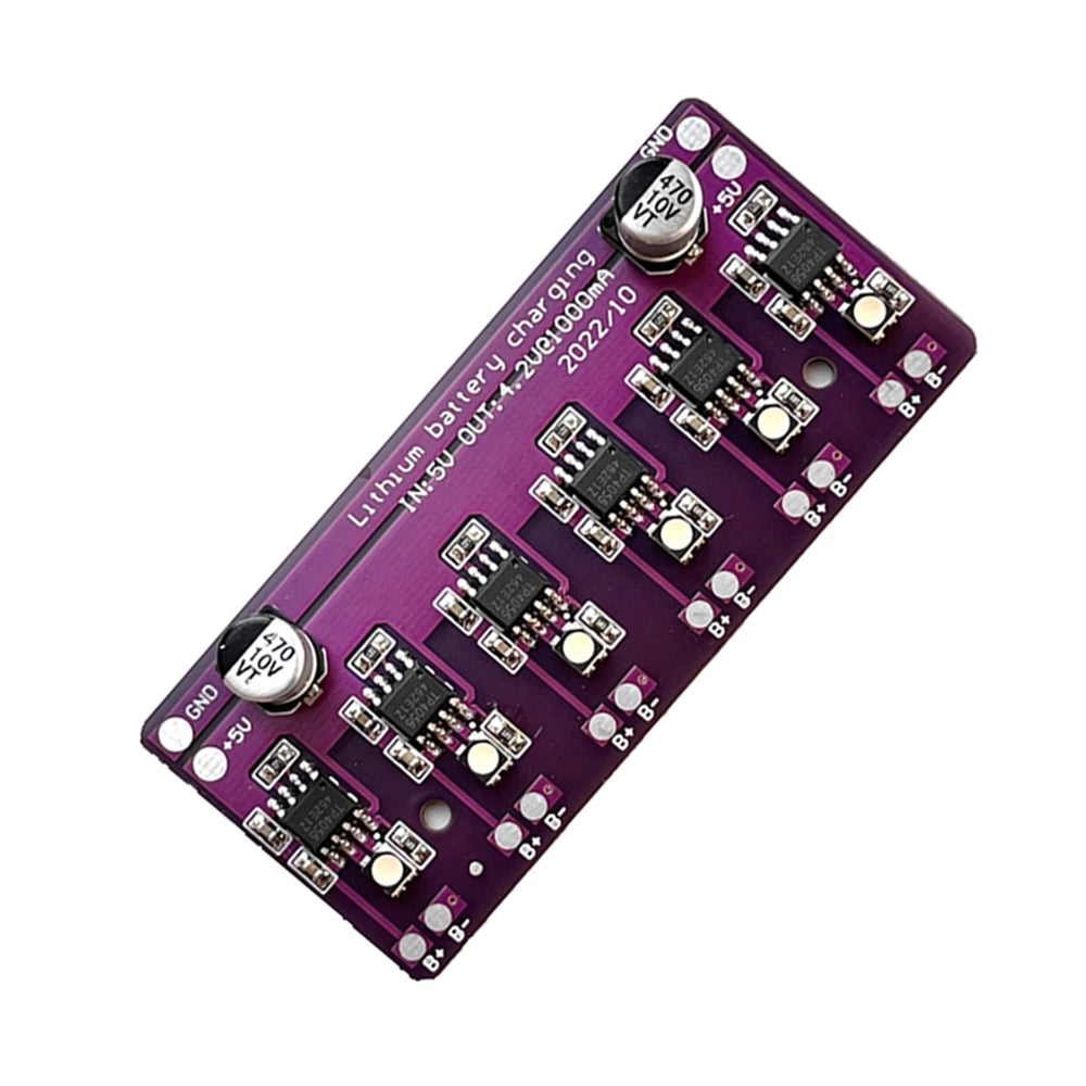 18650 Charging Module Lithium Battery Charger Board 4056 5V 1A PCB Circuit Board Charger Array  Electric Scooter Accessories