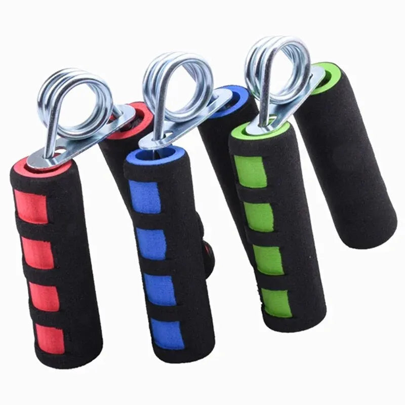 Spring Hand Grip Finger Strength Trainer A-shaped Foam Wrist Grippers Carpal Expander Hand Arm Muscle Exercise Heavy Gym Tool