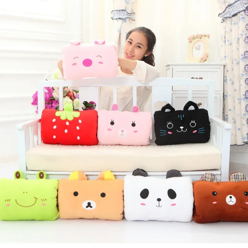 Creative Hand Warming Pillow Nap Pillow Cushion Plush Toys Travel Essentials Children's Day Gifts Sleeping Pillows Home Textile
