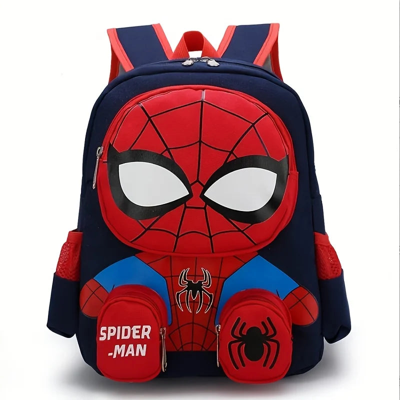 New Disney Spiderman Backpack, Large Capacity Foldable Outdoors Daypack, Kids Gift For Christmas/Birthday