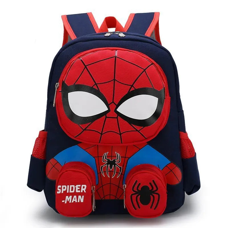 New Disney Spiderman Backpack, Large Capacity Foldable Outdoors Daypack, Kids Gift For Christmas/Birthday