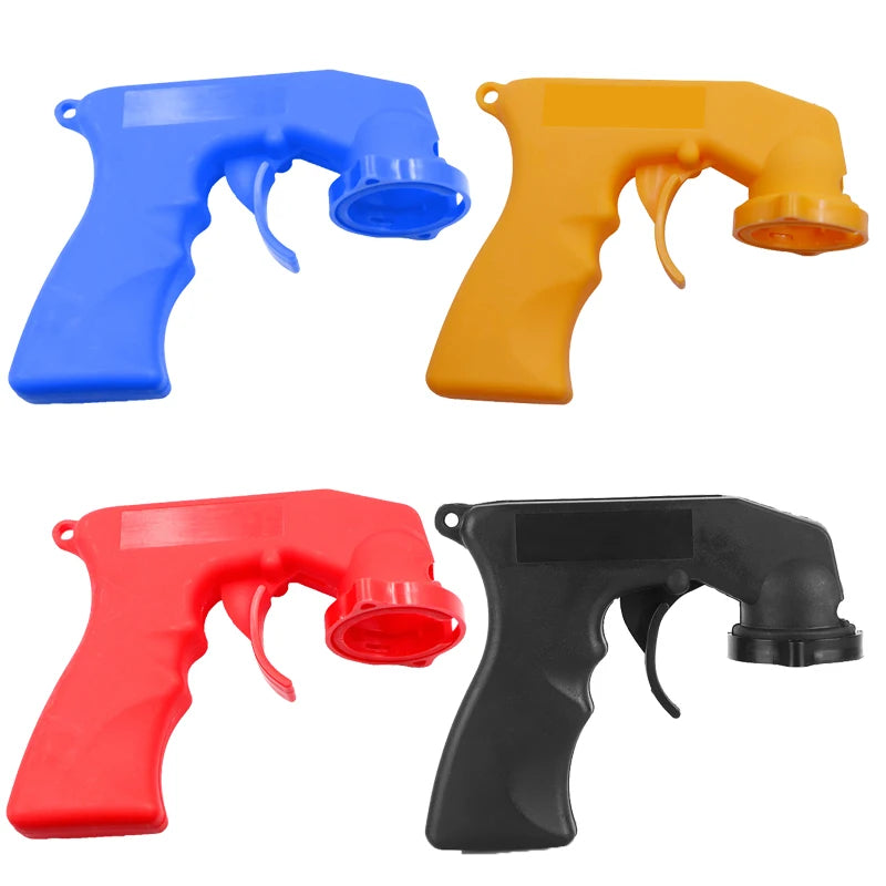 Car Spray Paint Gun Handle Spray Full Grip Lock Handle Trigger Polish Can Spray Paint Maintenance Repair Tool Car Accessories