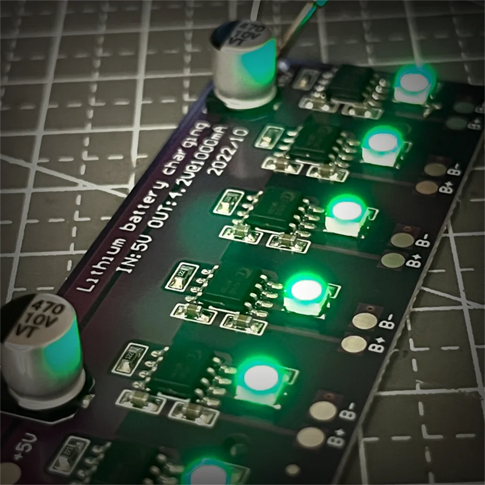 18650 Charging Module Lithium Battery Charger Board 4056 5V 1A PCB Circuit Board Charger Array  Electric Scooter Accessories