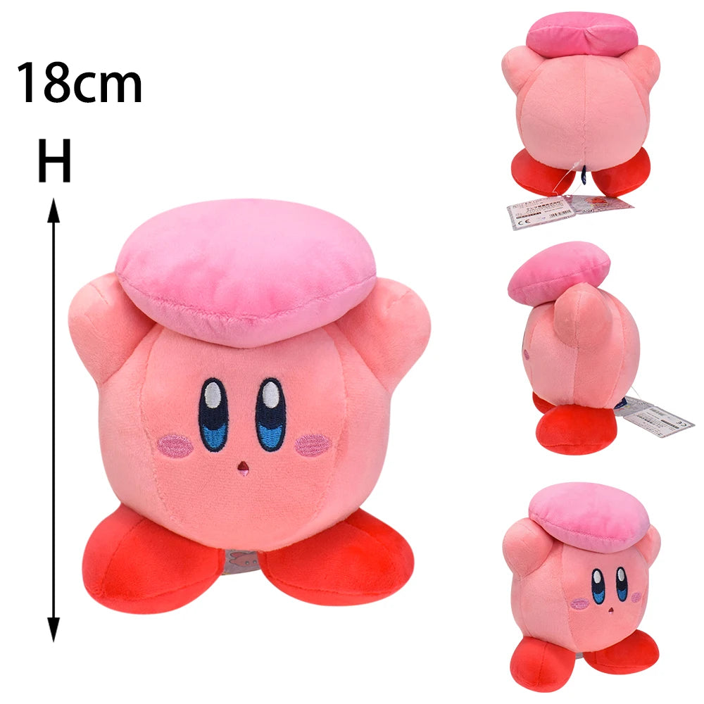 Star Kirby Plush Doll Anime Kirby Pink Heart Kirby Stuffed Peluche Toy Christmas Birthday Great Gift For Children