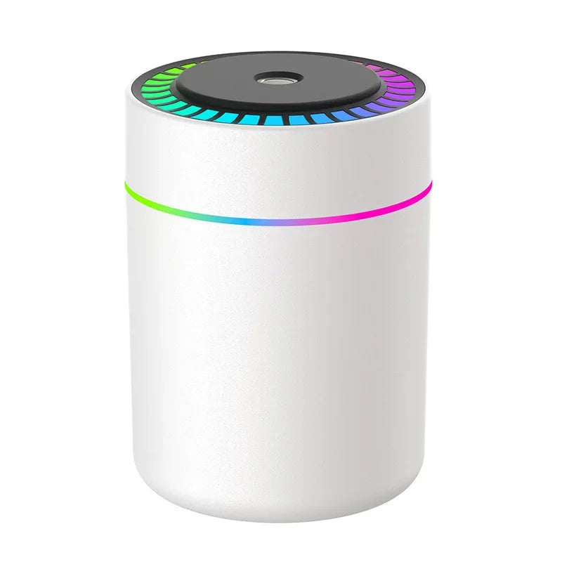 180ML Mini Air Humidifier USB Electric Aroma Diffuser Essential Oil Purifier Aromatherapy Mist Maker Lights For Car Home Bedroom