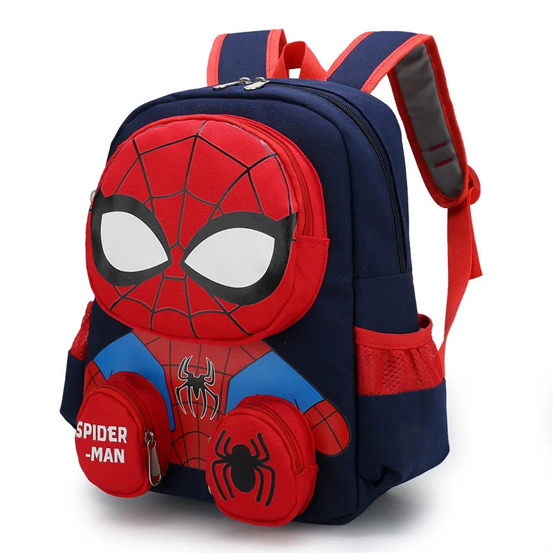 New Disney Spiderman Backpack, Large Capacity Foldable Outdoors Daypack, Kids Gift For Christmas/Birthday