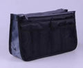 HOMEFISH Multi Functional Large Capacity Makeup Bag Portable Double Zipper Toiletries Travel Storage Bag Mommy Bag Multi Pocket