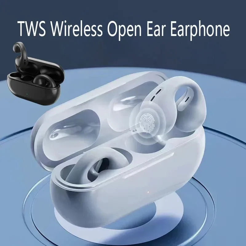 New T75 Bluetooth 5.3 Earphones - Waterproof Sports Headphones with HiFi Stereo Sound