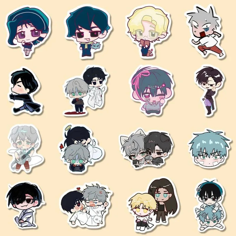 Alien Stage Anime Stickers Ivan Till Kawaii  Sticker Childrens Stationery Student Message Collection Gift Waterproof Diy Laptop