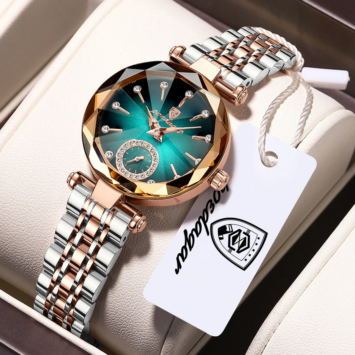POEDAGAR Luxury Ladies Wristwatch Waterproof Stainless Steel Quartz Elegant Watches For Woman Simple Casual Dress Women's Watch