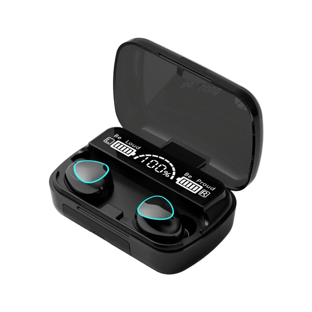 M10 Bluetooth Earphones Handfree LED Dispay Headphones Bluetooth HiFi Stereo Music Wireless Earbuds Waterproof Gaming Headset