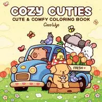 Cozy Japan: Cute Coloring Book for Adults and Teens with Charming Characters and Delightful Japanese Scenes for Relaxation